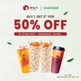 GrabFood September Promo: 50% Off Your Second Cup of Beutea!