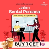 Coffee Lovers, Rejoice! Buy 1 Get 1 FREE at Kenangan Coffee in Sentul Perdana!