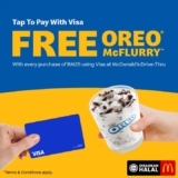 Free OREO McFlurry at McD Drive-Thru! Get Your Sweet Deal Today