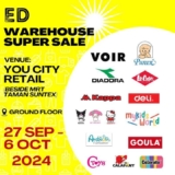 ED Warehouse Super Sale: Unbeatable Apparel & Accessory Deals in September/October 2024!