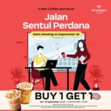 Buy 1 Get 1 FREE on Selected Lattes! Kenangan Coffee Sentul Perdana’s Limited-Time Offer!