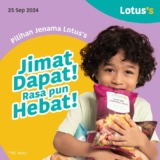 Lotus’s Malaysia: Unbeatable Grocery Savings – Limited Time Only on September 2024