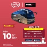 Massive Savings on TRA Xpress Buses from Sungai Petani: Up to 60% Off!