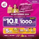 AEON A-Day Extravaganza September 2024: Unmissable Deals for AEON Members!