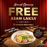 FREE Asam Laksa Giveaway at Ah Cheng Laksa’s Grand Opening! (October 2024)