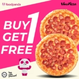 Vivo Pizza’s Buy One, Get One Free FoodPanda Deal!