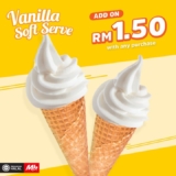 Scoop Up a Dreamy Deal: Get RM1.50 Vanilla Soft Serve with Any Order at Marrybrown!