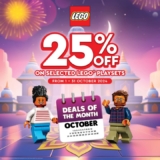 Brick Magic’s October 2024 LEGO Playset Extravaganza: 25% Off!