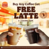 Double the Coffee, Double the Joy: Burger King’s FREE Latte Offer!