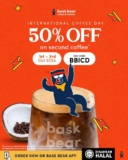 Double the Sip, Double the Fun: 50% Off Your Second Coffee at Bask Bear! (October 2024)