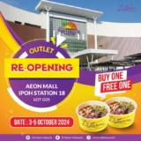 Ipoh Foodies Rejoice! Buy 1 Free 1 Deal at Dlaksa’s Reopening in October 2024!