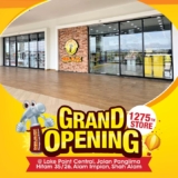 MR.DIY Grand Opening Sale: Free Gifts & Spin & Win at Lake Point Central, Shah Alam (October 2024)