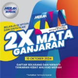 Double the Rewards with MYDIN’s 2X Mata Ganjaran Meriah Promotion!