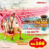 Fly Direct to Hanoi from Kuala Lumpur with Vietjet’s Amazing Friday Sale!