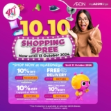 AEON’s 10.10 Shopping Spree: Score HUGE Savings on Fashion, Home Essentials & More!