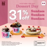 October 2024 Baskin-Robbins Sundae Extravaganza – 31% Off for Club 31 Members!