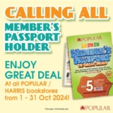 October’s Exclusive Deals: Unlock Savings with POPULAR Malaysia’s Member Passport