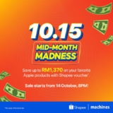 October’s Apple Frenzy: Machines x Shopee’s Mid-October Madness Sale!