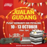 October 2024 Furniture Fair: Huge Savings on Goodnite Furniture at Sri Petaling Community Centre