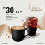 Starbucks Reserve® 9th Anniversary: Enjoy Two Exquisite Beverages for RM30!