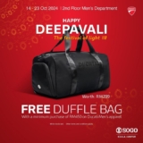 Deepavali Ducati Deal: Free Duffle Bag with Apparel Purchase