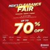 Men’s Clearance Fair at SOGO Shah Alam – Up to 70% Off!