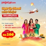 Diwali Flight Deals: Fly to Hanoi and Ho Chi Minh City from Kuala Lumpur for Just RM166