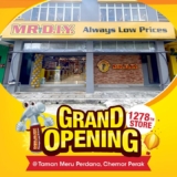 Unmissable Deal! MR.DIY’s 1278th Branch Grand Opening in Taman Meru Perdana, Chemor!