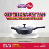 Shop Big, Fry in Style: Score a FREE Tesora Fry Pan at the Biggest Expo Ever!