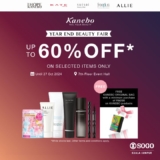 SOGO Kuala Lumpur’s Year-End Beauty Fair: Up to 60% Off at Kanebo!