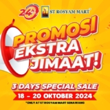 ST Rosyam Mart Senawang: 3-Day Mega Sale! Prices as Low as RM0.88!