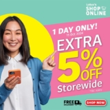 Lotus’s Shop Online: Extra 5% Off Storewide – One-Day Flash Sale (October 15, 2024)