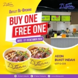 D’Laksa AEON Bukit Indah: Buy 1 Free 1 Asam Laksa! (October 2024)