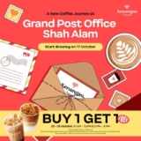 Kenangan Coffee Buy 1 Free 1 Latte Promotion in Shah Alam!