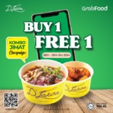 Double the Deliciousness: D’Laksa’s Buy 1 Free 1 GrabFood Promo!