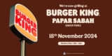 Burger King Papar, Sabah Grand Opening: 100 FREE Whoppers & More!