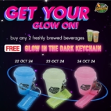 Glow in the Dark with Café Amazon’s October Keychain Giveaway!