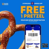 Auntie Anne’s Pretzel Voucher: Grab Your Free Treat with This Limited-Time App Download!