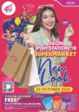 AEON Ipoh Station 18 Supermarket Grand Reopening: October 2024 Deals & New Look!