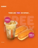 Dunkin’ Malaysia Payday Delight: Score Free Donuts & Latte!