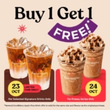 Double the Delight: Kenangan Coffee’s Buy 1 Free 1 October Treat!