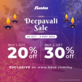 Bata Deepavali Shoe Sale: Buy 1 Get 20% OFF, Buy 2 Get 30% OFF! (October 2024)