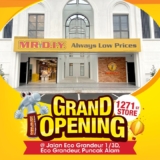 Grand Opening Sale! Score FREE Gifts at MR.DIY’s 1271st Store in Puncak Alam (October 2024)