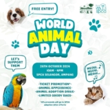 Celebrate World Animal Day with Free Entry & Pawsome Deals at SPCA Selangor!