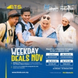 Catch the Best Deals with KTMB: 30% Off on ETS Tickets This November 2024!