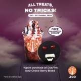 JCO Donuts’ Spooktacular Halloween Treat: FREE Nightwing or Dracula Donut!