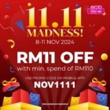 Sa Sa 11.11 Beauty Blowout: RM11 Off with Minimum Spend! (November 2024)