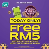 Celebrate Diwali 2024 with Exclusive Watsons Promotions and Rewards!