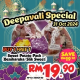 Celebrate Deepavali with Exciting BUY1 FREE 1 Sweet Treats at DONKI!