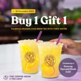 Celebrate the Opening of The Coffee Bean & Tea Leaf® at Sunway Pyramid with a Fantastic Buy 1 Get 1 Free Deal!